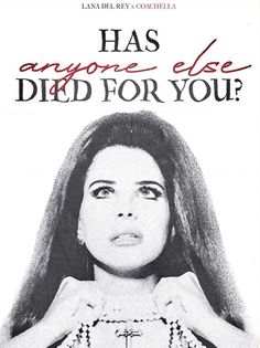 an advertisement for the movie has anyone else died for you?, with a woman holding a cross