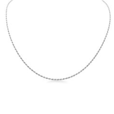 Description: Diamond cuts on this classic sterling silver rope chain give it added depth and shine, making it a sturdy and elegant complement to pendants, drops and dangles. This chain is plated with fine silver to ensure a bright white color and to help protect against tarnish.Rope chain features twisted links that are each connected to two other links in a continuous row. The twist causes the chain to create a spiraled effect similar to the woven fibers of a rope. Diamond-cut versions have fac Silver Rope Chain, Figaro Chain Necklace, Jewelry Website, Figaro Chains, Steel Jewelry, Stainless Steel Jewelry, Rope Chain, Diamond Cut, Wholesale Jewelry