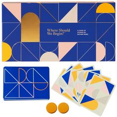 the game was designed to be played with geometric shapes