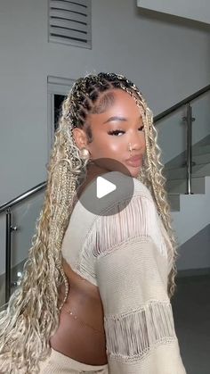 Blonde Medium Knotless Box Braids, 27 And 613 Knotless Braids Boho, Platinum Blonde Boho Knotless Braids, Boho Blonde Knotless Braids, Blonde Knotless Box Braids With Curls, Platinum Blonde Knotless Braids, Blonde Knotless Boho Braids, Boho Knotless Braids Blonde, Ash Blonde Knotless Braids