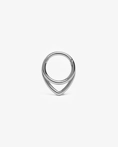 VEIL CLICKER | Body Jewelry | Septum Rings – Ask and Embla Modern Silver Internally Threaded Septum Ring, Minimalist Teardrop Piercings For Everyday, Silver Internally Threaded Teardrop Piercings, Minimalist Silver Huggie Septum Ring, Minimalist Silver Septum Ring For Everyday, Silver Minimalist Septum Ring For Everyday, Everyday Minimalist Silver Septum Ring, Minimalist Metal Septum Ring Internally Threaded, Minimalist Internally Threaded Metal Septum Ring