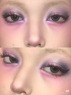 #eyemakeup #makeupinspo #motd #eyes Pink And Brown Eyeshadow Looks, Pink And Brown Eyeshadow, Brown Eyeshadow Looks, Purple Eyeshadow Looks, Pink Glam, Purple Eyeshadow, Fancy Makeup, Brown Eyeshadow