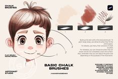 Basic Chalk | Procreate Brushes — Artcoast Studio Procreate Character, Procreate Etsy, Lettering Procreate, Lettering Drawing, Pencil Brush, Brushes Procreate, Flat Brush, Illustration Character, Procreate Brushes