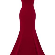 Dark Red Straps Long Formal Dresses.. Formal Dresses Red, Red Formal Dresses, Long Formal Dresses, Red Mermaid, Dresses Red, Mermaid Party, Party Dresses, Red Formal Dress, Dark Red