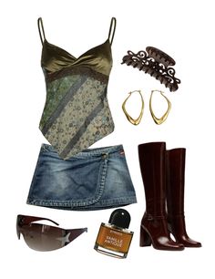 Boho Y2k Outfits, Y2k Concert Outfit, 1990 Style, Nyc Summer, Boho Y2k, Simple Trendy Outfits