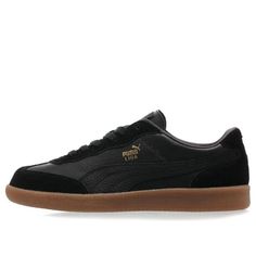 Puma Liga Leather 364597-02 Puma Liga, Puma Ca Pro, Shoe Black, Retro Shoes, Puma Sneakers, Sneakers Shoes, Stylish Sneakers, Classic White, Leather Sneakers