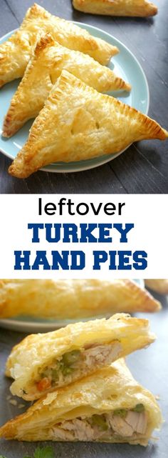 Turkey Puff Pastry, Hand Pies With Puff Pastry, Turkey Hand Pies, Puff Pastry Pies, Puff Recipes, Meat Pastry, Recipe With Puff Pastry, Leftover Turkey Casserole