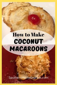 how to make coconut macaroons