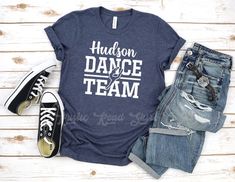 "Dance MOM SHIRT Welcome to Rustic Road Shirt Co! HOW TO ORDER: 1.) Please refer to photos in listing for colors available in each size! There aren't as many kids options so please select carefully in the drop down menu. **REFER TO YOUTH SIZE CHART FOR ADULT COLOR OPTIONS. 2.) Select your size and color, add to cart. 3.) Repeat steps above for additional shirts. **If you would like additional personalization on the back. Please use this link. It is an additional $8 PER shirt. Personalization is Dance Team Clothes, Dance Team Shirts, Dance Mom Shirt, Dance Mom Shirts, Dance Shirt, Dance Mom, Grandma Shirt, Dance Shirts, Dance Team