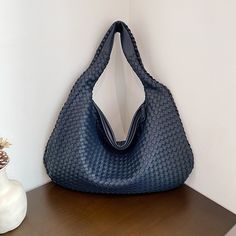 Color: Navy Blue Expensive Bag, Document Bag, Straw Handbags, Retro Women, Mobile Phone Bag, Dress Shoes Womens, Zipper Bag, Woven Bag, Zipper Bags