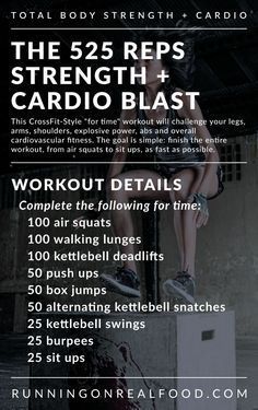 the 5 - day strength and cardio blast workout plan