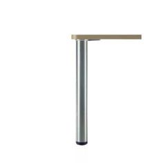 a metal pole with a wooden top on a white background