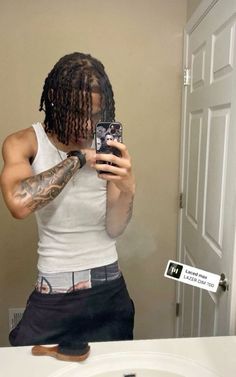 Dreadheads Outfits, Hood Nikkas, Black Men Dreads, Fine Dreadheads, Studs With Dreads, Twist Hair Men, Dread Hairstyles For Men, Punk Style Outfits, Cute Dreads