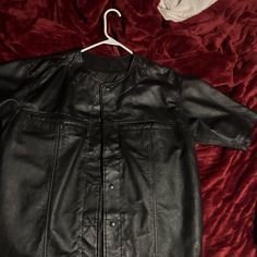 Brand New W/O Tag . Men Real 100% Men Leather Shirt Sleeve Shirt Classic Streetwear Shirt With Snap Buttons, Classic Button-up Streetwear Tops, Classic Button-up Tops For Streetwear, Classic Black Shirt With Snap Buttons, Leather Shirt, Shirt Color, Shirt Sleeves, Leather Men, Sleeve Shirt