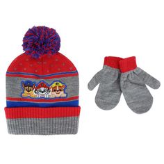 Our adorable Kids' PAW Patrol Knit Hat and Mitten Set is the perfect winter accessories for your little ones! Keep them warm and stylish with their favorite PAW Patrol characters. Available in various sizes and designs, this cozy knit set is a must-have for any young PAW Patrol fan. Stay cozy and fashionable all season long. Order yours today! knit hat and mitten set knit pom on top fold-up cuff one size fits most toddlers Paw Patrol Characters, Cozy Knit, Shoe Show, Knit Set, Cozy Knits, Stay Cozy, Knit Hat, Folded Up, Winter Accessories