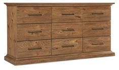 Hooker Furniture Big Sky Nine Drawer Dresser 6700-90202-80 6700-90202-80 Hooker Furniture Bedroom, Post And Beam Construction, Search By Photo, Three Drawer Nightstand, Gaming Furniture, Dresser Furniture, 9 Drawer Dresser, Wood Dresser, Bedroom Furniture Dresser