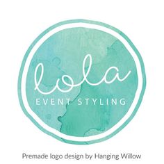 the logo for an event styling company