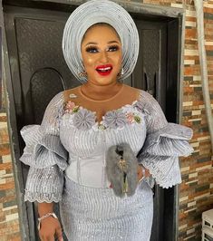 Owambe Lace Styles For Plus Size, White Lace Skirt And Blouse Asoebi, Iro Skirt And Blouse Lace Styles, Lace Skirt And Blouse Styles For Owambe, African Dresses Modern Beautiful, Skirt And Blouse Lace Nigeria Latest, Iro And Blouse Lace Styles Latest, Kaba Styles