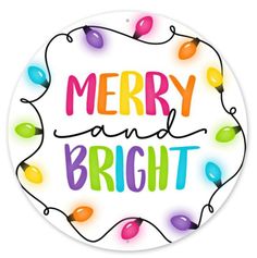 Colorful merry and bright metal 12” round sign - Greenery MarketMD0907 Multi Colored Christmas Lights, Colored Christmas Lights, Christmas Wreaths With Lights, Merry And Bright Christmas, Merry Bright Christmas, Wreath Making Supplies, Bright Christmas, Whimsical Christmas, Holiday Wreath