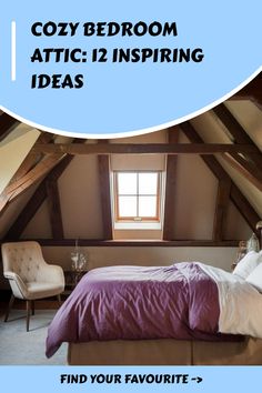 Cozy Bedroom Attic: 12 Inspiring Ideas Bedroom Attic, Blue Boys Bedroom, Attic Ideas, Attic Conversion, Attic Bedroom