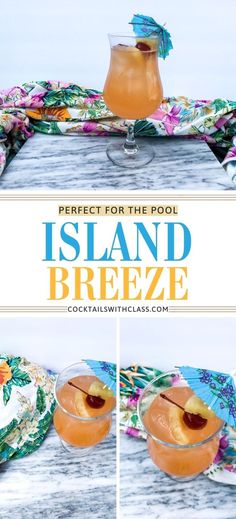 Island Breeze Cocktail Gin Mojito Recipe, Summer Cocktails Recipes, Island Drinks, Vodka Cranberry Cocktail, Vodka And Pineapple Juice, Tropical Drink Recipes, Cranberry Drinks, Tropical Cocktails, Cocktail Summer