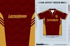 the jersey design is very detailed and it looks like it could be used in any sports team