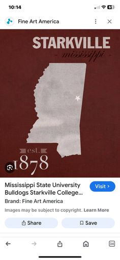 the state of mississippi on facebook is shown in this screenshoter's profile