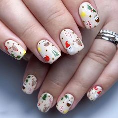 FREE SHIPPING ON ORDERS $9.95+ Buy 3 Get 1 More Free CODE: 4YOU Buy 5 Get 5 More Free CODE: 5FREE Christmas Press On Nails, Festive Nail Art, Winter Nails Acrylic, Manicure Diy, Holiday Gift Sets, Nail Forms, Diy Nail Art, Xmas Nails, Acrylic Nail Art