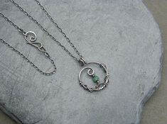 May birthstone necklace Emerald necklace Emerald pendant Silver Emerald Gemstone Necklace, Silver Emerald Pendant Necklace As Gift, Silver Emerald Gemstone Necklace As Gift, Silver Emerald Gemstone Necklace For Gift, Sterling Silver May Birthstone Necklace, Sterling Silver Necklace For May Birthstone Jewelry Making, Silver Emerald Necklace With Round Pendant As Gift, Silver May Birthstone Pendant Necklace, Silver May Birthstone Round Pendant