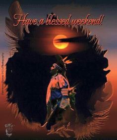 a poster with the words, blessings and an image of a person on a horse