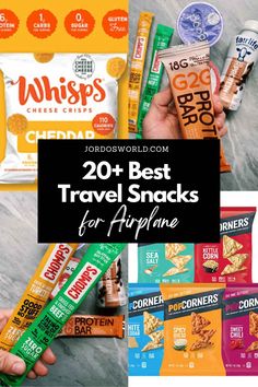 the top 20 best travel snacks for anyone