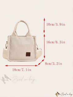 Bird in Bag - Mothers Day Gift Small Satchel Shoulder Tote Bag for Women, Stylish and Fashionable Handbag for Casual College Travel and Everyday Cute Beige Large Capacity Satchel, Cute Square Satchel For Everyday Use, Cute Beige Satchel For Everyday Use, Cute Rectangular Canvas Bags, Cute Rectangular Beige Canvas Bag, Cute Everyday Rectangular Shoulder Bag, Cute Beige Rectangular Satchel, Cute Rectangular Box Bag For Everyday Use, Cute Beige Square Bag