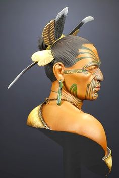 Kiwi Artist, Head Pieces, Carving Art, Maori Tattoo, Wood Carving Art, Bone Carving