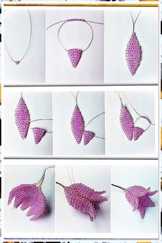 Craft your own story with Amazon's captivating jewelry design pieces. Bead Woven Flowers, Seed Bead Flowers Patterns, Seed Bead Hummingbird, Seed Bead Flowers Tutorial, Bead Art Projects, Bead Flowers