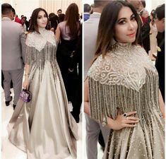 Dangling top flowy gown emb taupe Epic Clothing, Flowy Gown, Outfits Indian, Frock Fashion, Pakistani Fashion Party Wear, Pakistani Bridal Dresses, Indian Bridal Outfits, Designer Dresses Casual, Stylish Party Dresses