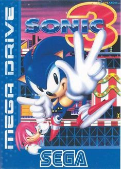 the game cover for sonic 3