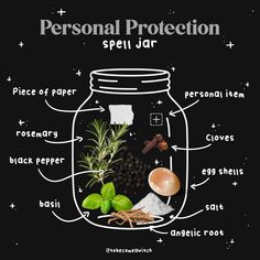 Protection Rituals, Protection Spell Jar, Witch Tips, Pagan Crafts, Spell Jars, Spell Work, Protection Spell, Spell Jar, Wiccan Altar