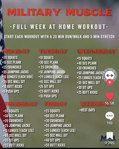 Military Workout Plan, Gym Weekly Workout Plan, Food For Wedding, Calisthenics Workout At Home, Catered Food, Workout Board