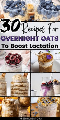 Discover a delightful array of lactation-boosting overnight oats recipes that cater to diverse tastes and dietary preferences. From the comforting blend of Apple Cinnamon to the festive joy of Birthday Cake and the indulgent fusion of Peach Cobbler, these recipes offer both convenience and flavor. Lactation recipes, Boost milk overnight, Overnight oats recipes, Overnight oats for kids, overnight oats for breastfeeding moms, boost milk in 24 hours, lactation tips. Increasing Milk Supply, Divine Recipes, Breastfeeding Hacks, Best Overnight Oats Recipe, Overnight Oats Recipes, Baby Recipes