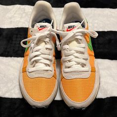 Brand New! Excellent Condition! Nike Green, Green And Orange, Womens Shoes Sneakers, Nike Women, Nike Shoes, Shoes Sneakers, Brand New, Nike, Women Shoes