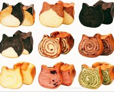 Cat Bread, Cute Baking, Think Food, Cat Cafe, Kawaii Food, Cute Desserts, I Want To Eat, Pretty Food, Cute Food