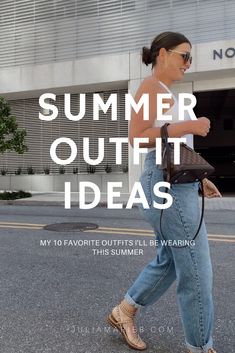 SUMMER OUTFIT IDEAS 2020 Fall Street Styles, Everyday Outfits Summer, Stylish Spring Outfit, Denim Coverall, Caption For Girls