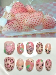 nail inspo, nails Harajuku Nails, Nail Art Designs Diy, Nail Art Inspiration, Cute Images, Art Designs, Pretty Nails, Nail Ideas