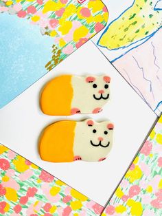 Hamster Magnet, Guinea Pig Magnet, housewarming gift, clay magnet, hamster lover gift, Fridge Magnet, kid desk decor, ceramic magnet