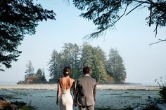 Couples In Nature, Tofino Wedding, Marriage Officiant, Tofino Bc, Tiny Wedding, Wild Beauty, Groom Looks, Coastal Wedding, Wedding Linens