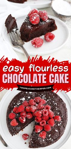 This easy Flourless Chocolate Cake with a silky chocolate ganache glaze is the BEST chocolate cake recipe. It is rich, decadent, and the perfect dessert for any celebration. The cake is gluten-free and super decadent. Easy Flourless Chocolate Cake, The Best Chocolate Cake Recipe, Ganache Glaze, Best Chocolate Cake Recipe, Chocolate Ganache Glaze, The Best Chocolate Cake, Amazing Chocolate Cake Recipe, Flourless Chocolate Cake