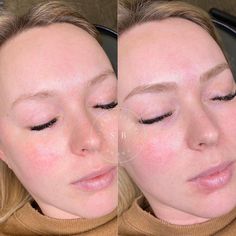 Eyebrow Tint Blonde, Natural Looking Brows, Blonde Microblading Eyebrows, Microblading Aesthetic, Eyebrows Shaping Plucking, Natural Microblading Eyebrows, Microbladed Brows