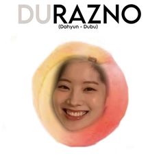 an advertisement for durazno with a smiling woman in the center and text that reads, durazno don't - u - dubu