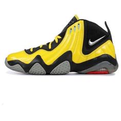 Nike Zoom FP 'Transformers Bumblebee' 379401-701 Yellow Sneakers With Boost Midsole For Sports, Yellow High-top Sneakers For Sports Events, Yellow Basketball Shoes With Boost Midsole, Yellow Basketball Shoes With Boost Midsole For Sports Events, Yellow Basketball Shoes For Sports With Round Toe, Yellow Synthetic Basketball Shoes For Light Sports, Yellow Basketball Shoes With Round Toe, Yellow Round Toe Basketball Shoes For Sports Events, Yellow Basketball Shoes With Cushioned Footbed For Light Sports