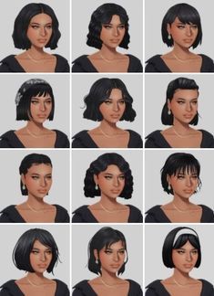 #BEAUTY ,#REALATIONSHIPS #Fashion #Outfits #Summer Outfits #Animals Maxis Match Hair Sims 4, Med Hairstyles, Maxis Match Hair, Hair Sims 4 Cc, Haircut Fails, Trending Hair, Bald Patches, Long To Short Hair, Sims Building